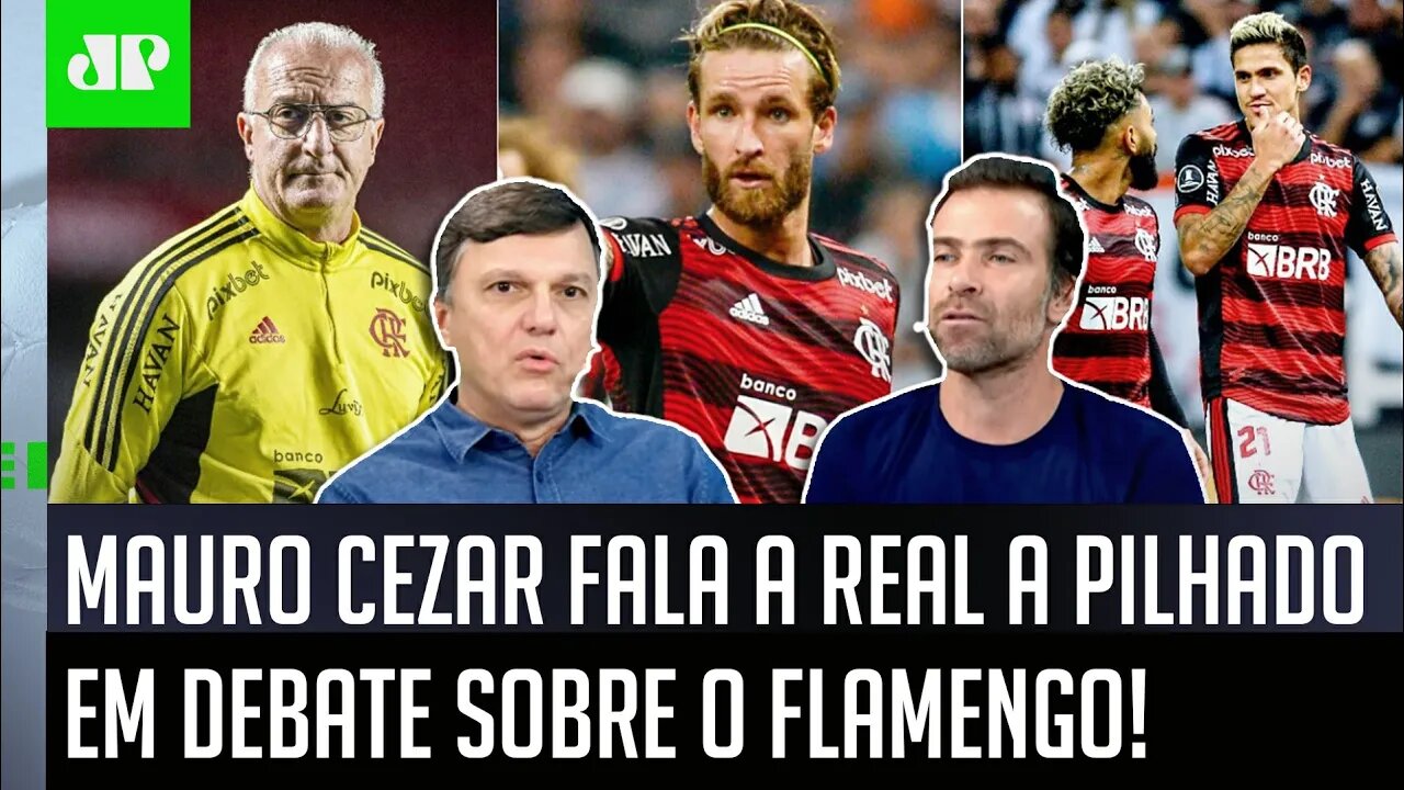 "É SÉRIO! NÃO PODE CORRER O RISCO, não! O Flamengo..." Mauro Cezar MANDA A REAL a Pilhado!