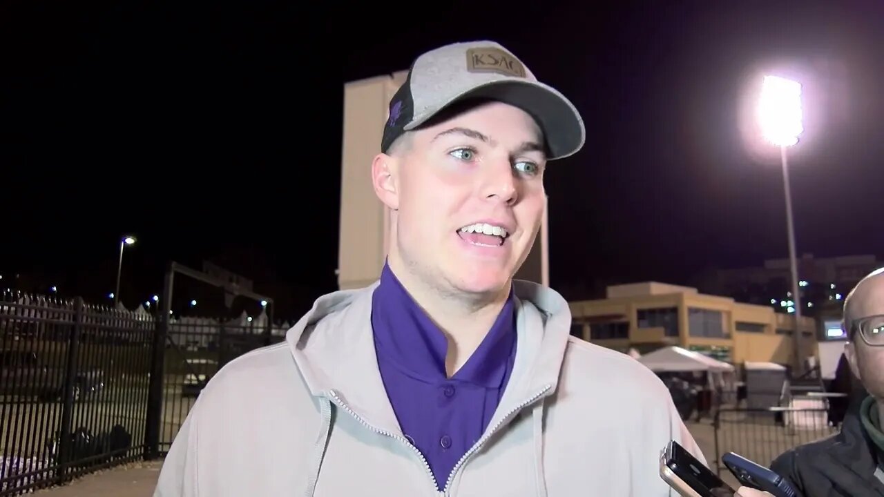 Kansas State Football | Will Howard Postgame Interview | K-State 31, Kansas 27