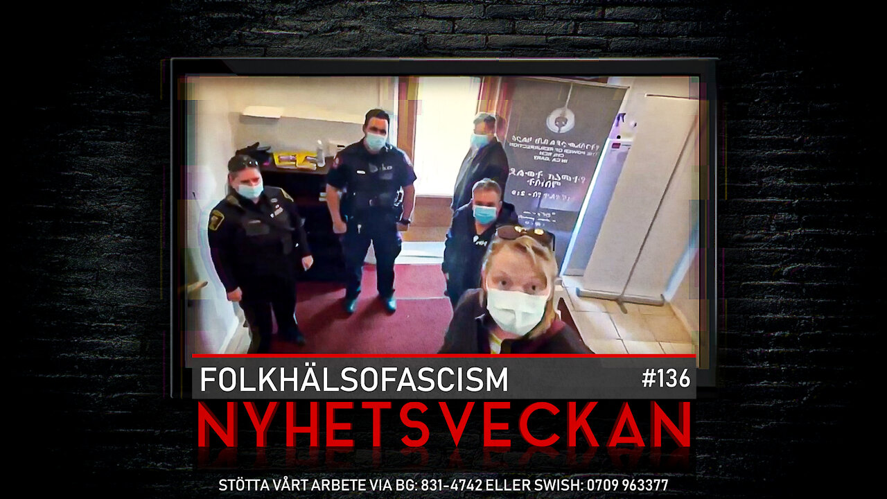 Nyhetsveckan #136 - Folkhälsofascism, terror i Sverige, vår dag i hovrätten