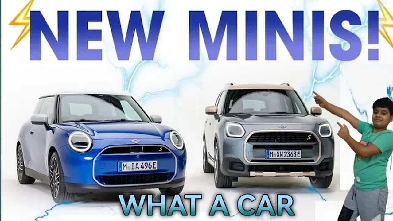 NEW Mini Cooper Electric REVEALED! + Mini Countryman! – best Minis ever? | What Car?