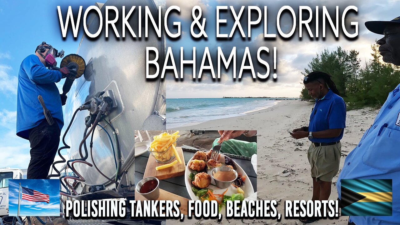 Big Rig Tanker Trailer Metal Aluminum Polishing in Bahamas | Day In the Life International Business