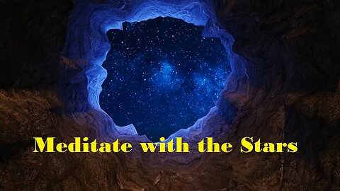 30 Minute Meditation with Stars (calming flute music)