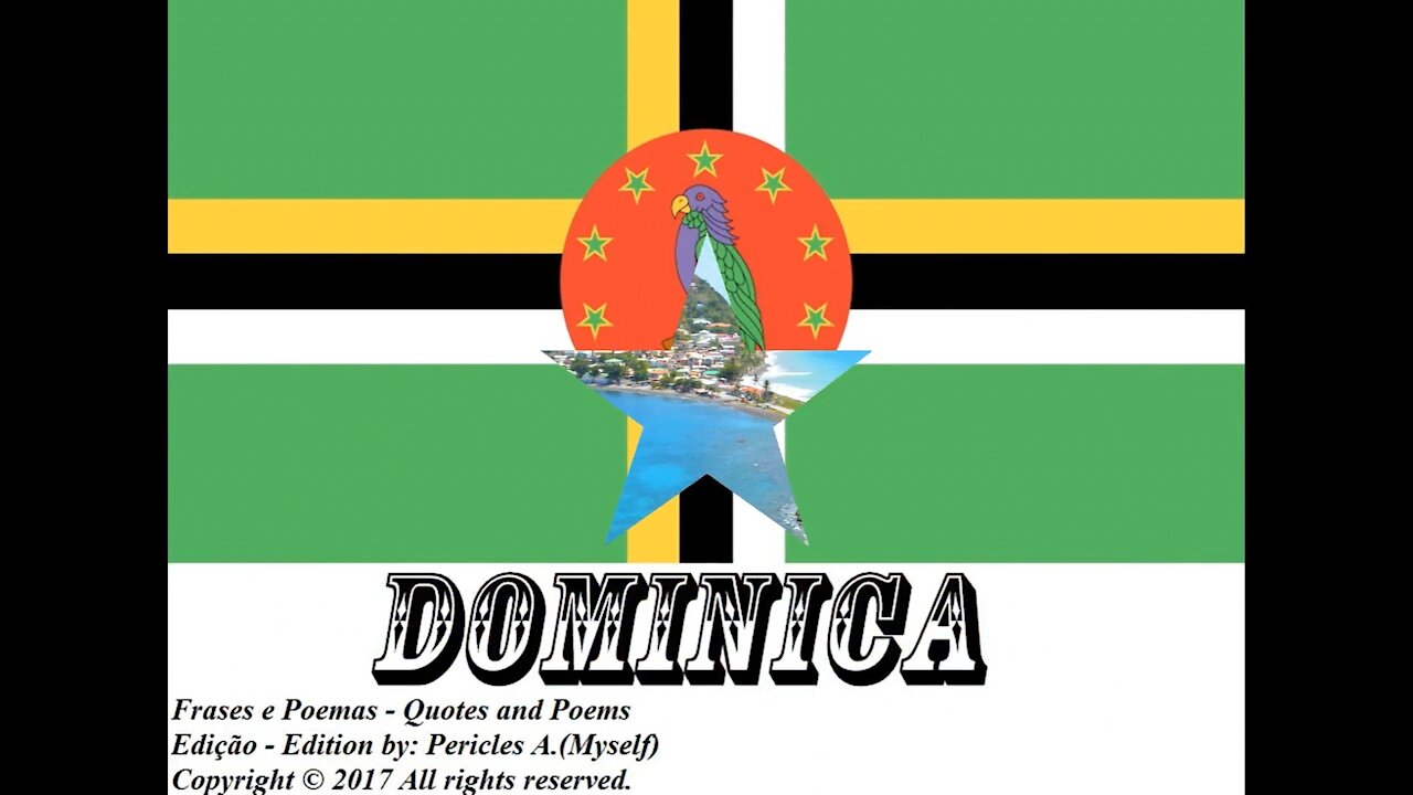 Bandeiras e fotos dos países do mundo: Dominica [Frases e Poemas]