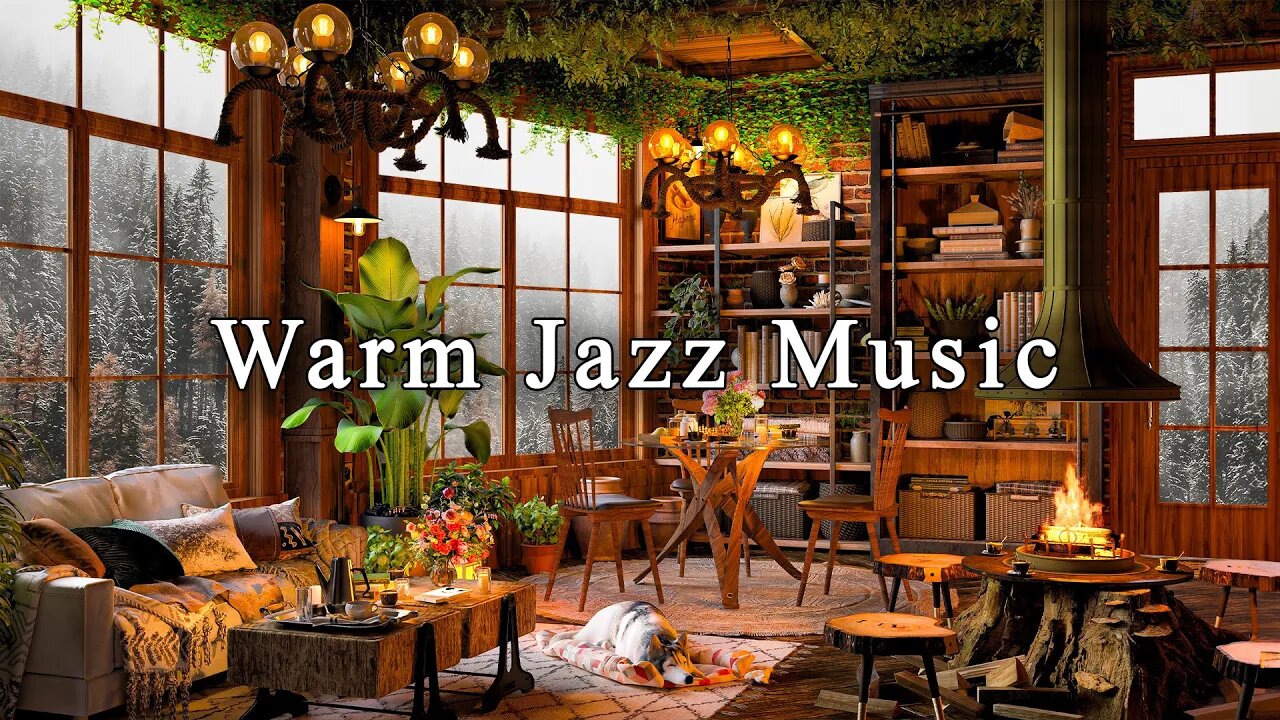 Smooth Jazz Instrumental Music to Study, Work ☕ Cozy Coffee Shop Ambience - Jazz Relaxing Music