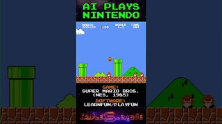 AI Plays Nintendo: What If Playfun Ignores The Points In Super Mario Bros.? | #Shorts