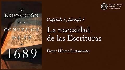 Iglesia Bautista Reformada de Guadalajara - Confesión Bautista de Fe de Londres de 1689