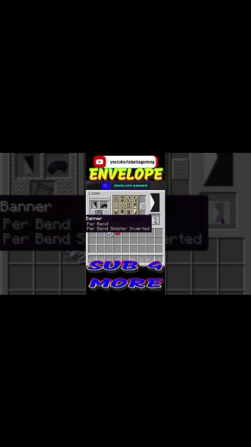 Envelope Banner | Minecraft