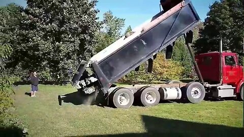 Pond stone delivery, load 1 of 6