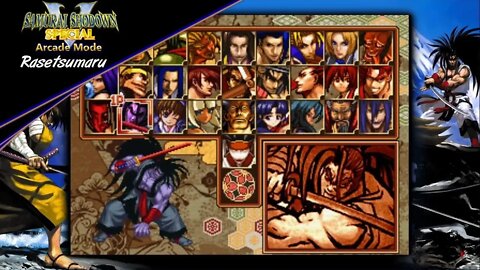 Samurai Shodown V Special - Arcade Mode - Rasetsumaru