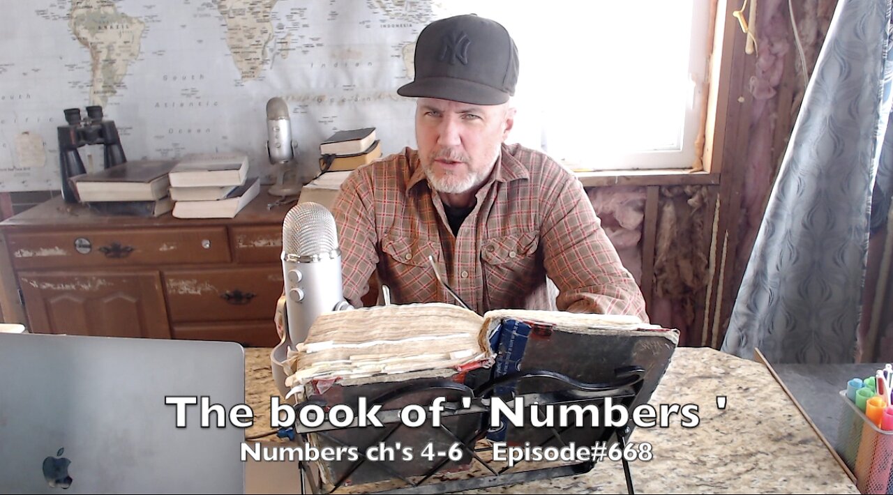 The book of ' Numbers ' ch's 4-6 ' Your Spirit is the Intellect of your Soul ' Episode#668