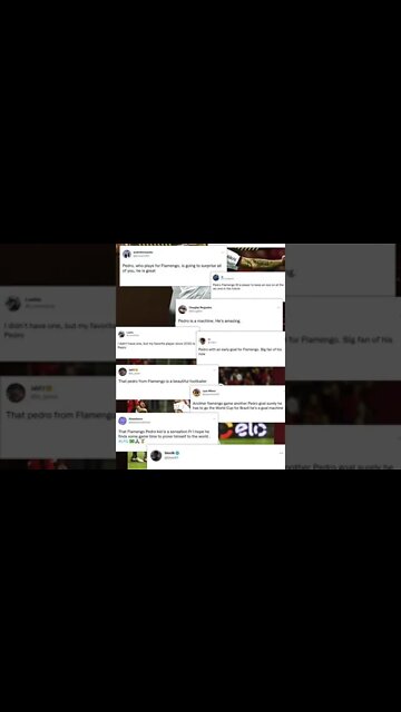 that Pedro from Flamengo is a beautiful footballer #shorts