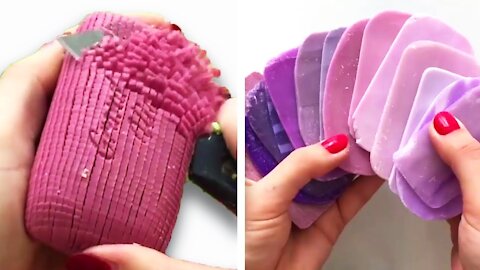 MOST SATISFYING SOAP CARVING VIDEO | Most Satisfying Soap Cutting ASMR Compilation - 2021