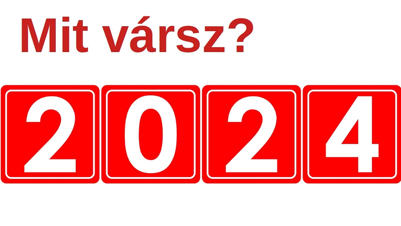 Mit vársz 2024-től? Előretekintés. / Fehérvárcsurgó, 2023-12-30 - Stramszki I.