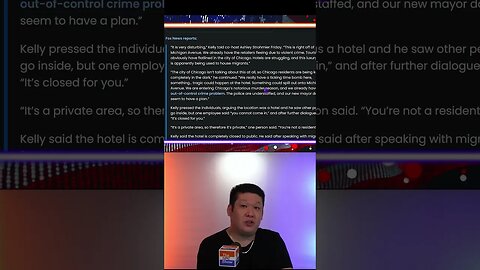 Swanky Chicago Hotel Free For MlGRANTS Only 🟠⚪🟣 NPC Politics