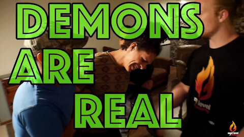 Demons from long ago left his body! He was delivered by JESUS CHRIST!!!