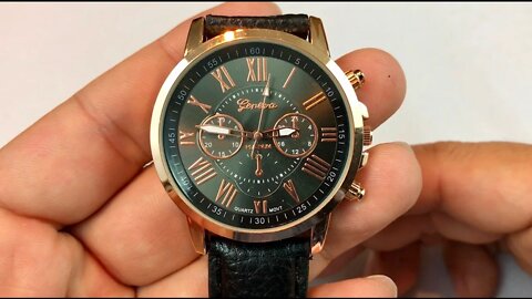 $5 Casual Fashion Watches Three Six-Pin Black Quartz Watchby Joylive review - Giveaway