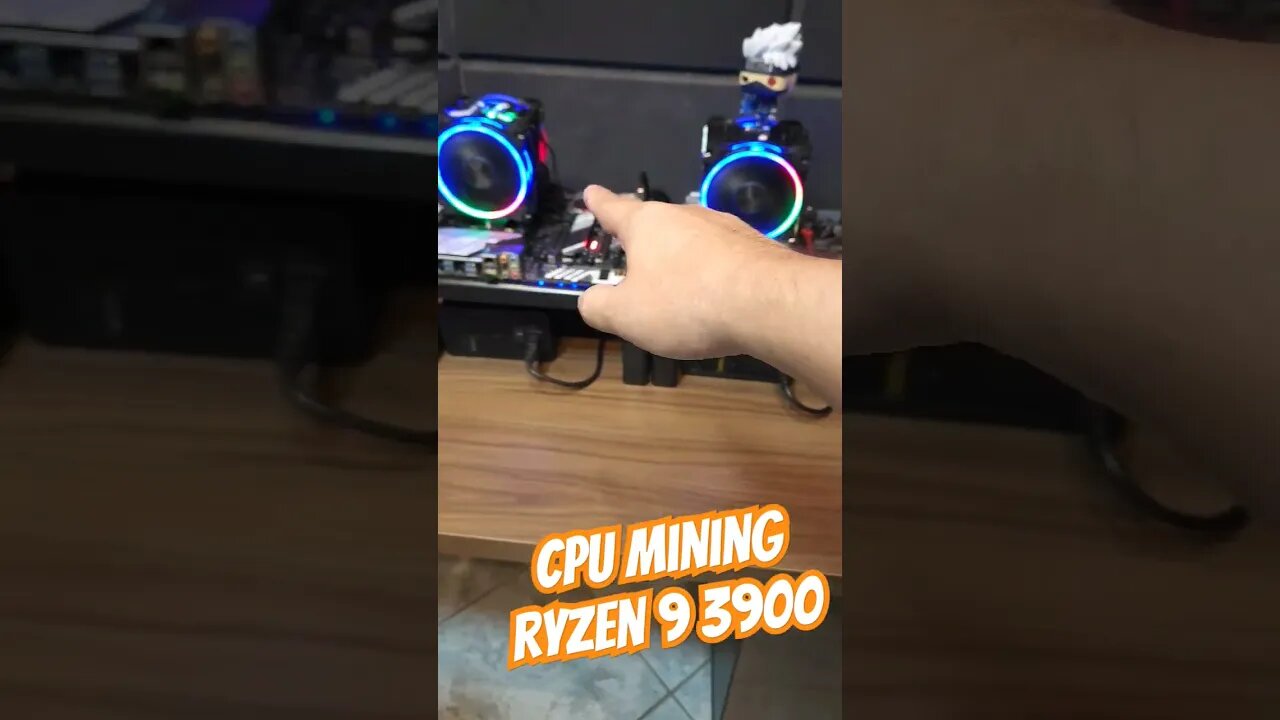 💥 CPU Mining Farm em crescimento 💥 #mineração #cpumining