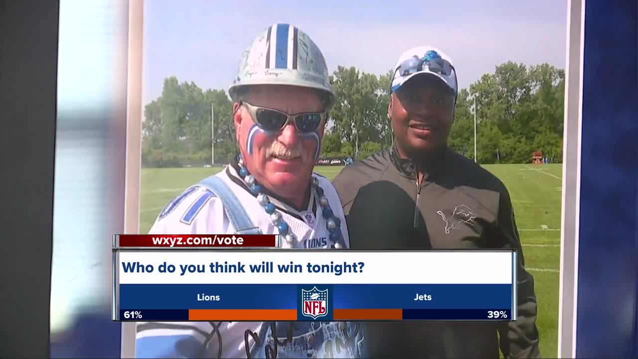 One Lions superfan shows his dedication