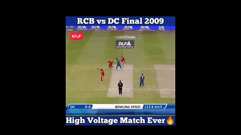 Most thriling final ever in IPL 2009