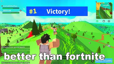 Fortnite but its Roblox..