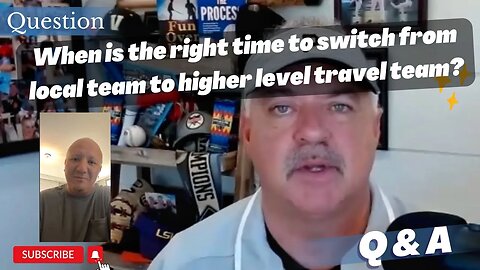 When is the right time to switch from local team to higher level travel team? #baseball