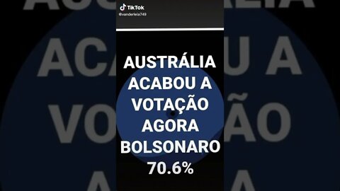 Bolsonaro vence na Austrália