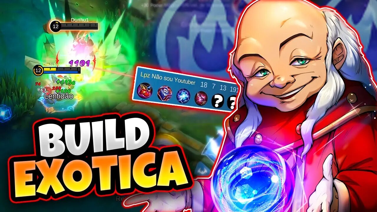 QUEM FIZER A BUILD MAIS EXÓTICA GANHA | MOBILE LEGENDS