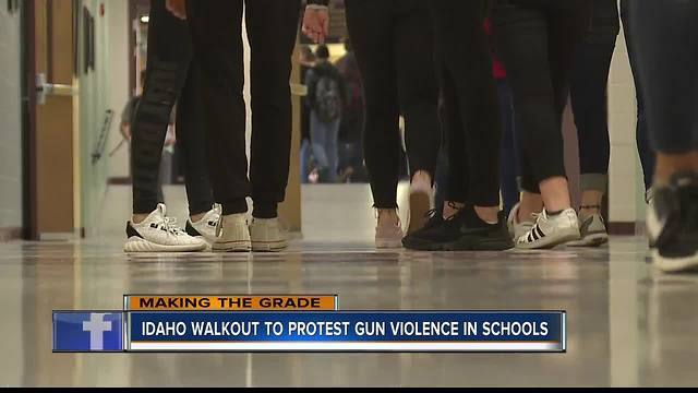 Students Organize Walkout for #Enough Movement