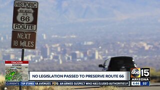 Congress goes on recess without Route 66 preservation funds