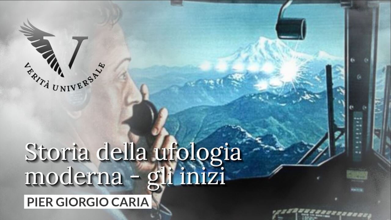 Storia della ufologia moderna - gli inizi - Pier Giorgio Caria