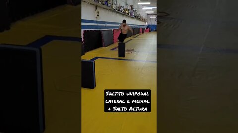 Saltito unipodal Lateral e Medial + Salto Altura