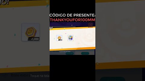 NOVO CÓDIGO DE PRESENTE 2023 COM MOEDAS E EMBLEMA DE OURO NO POKÉMON UNITE #shorts