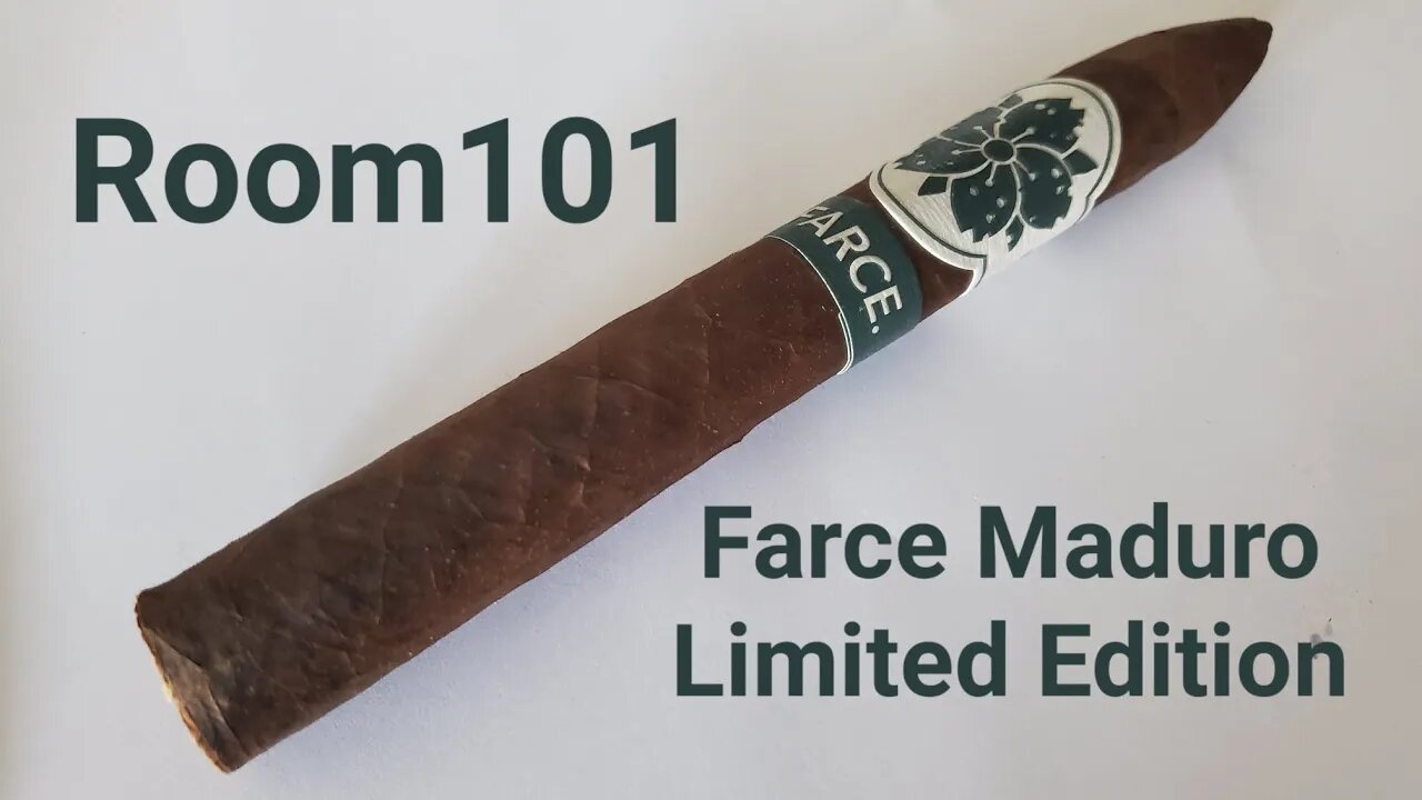 Room101 Farce Maduro Limited Edition cigar review