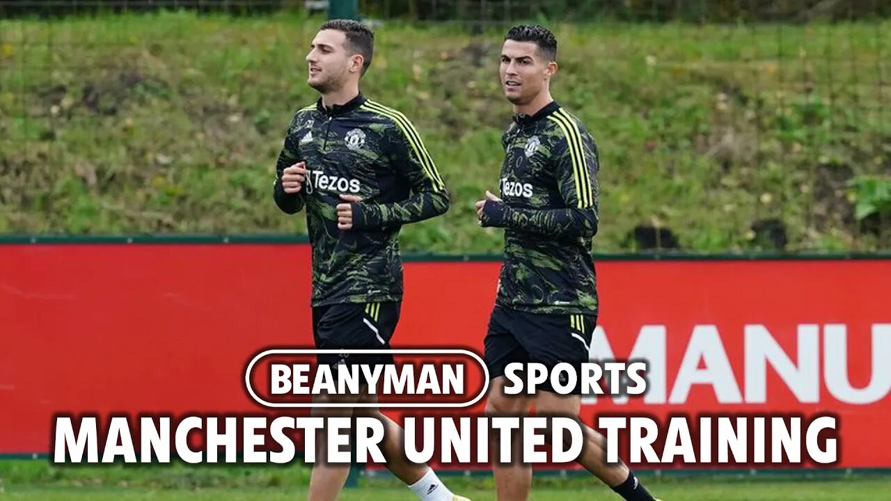 Manchester United training session ahead of Omonia Nicosia Europa League clash