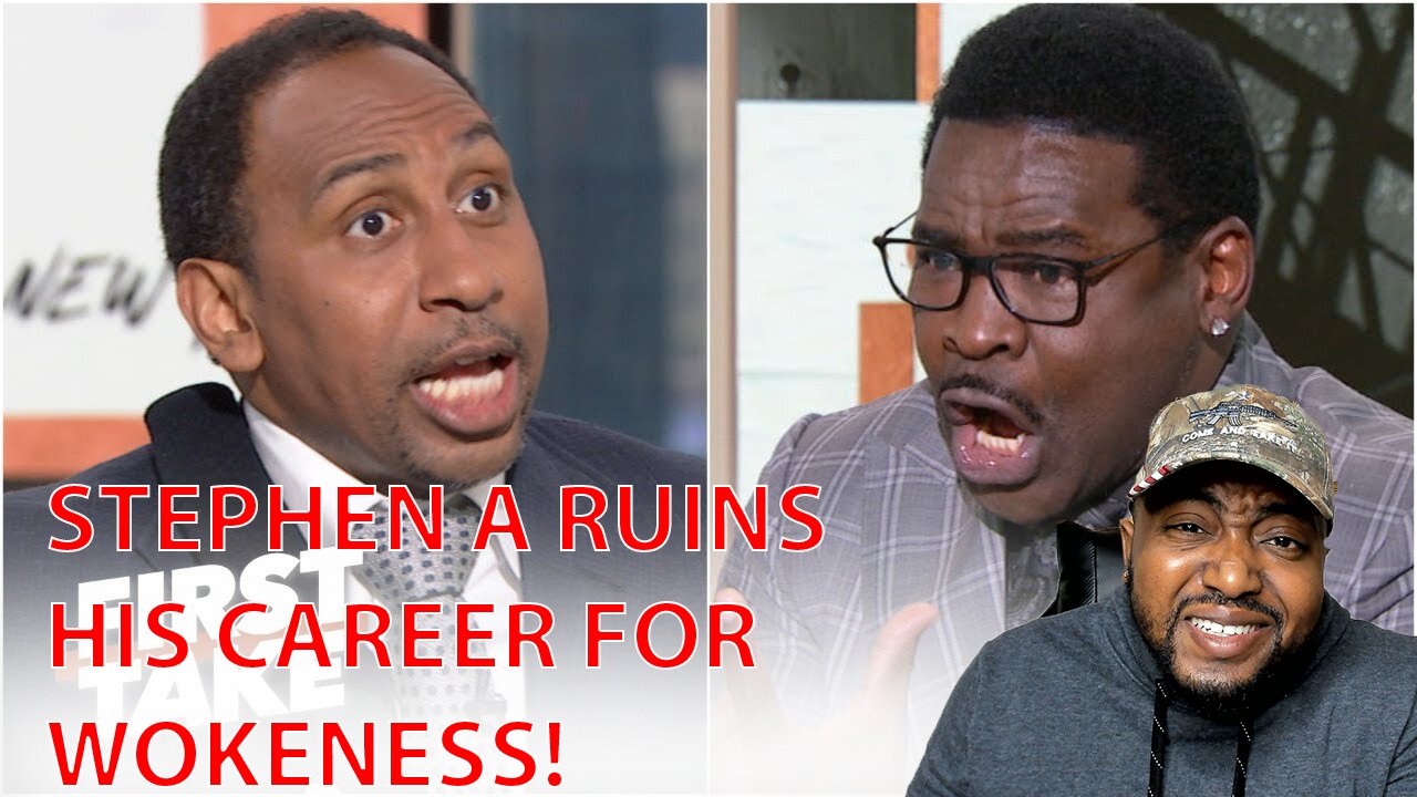 Michael Irvin SHUTSDOWN Stephen A Smith Trying To Resurrect Kaepernick's Career For The Woke Mob!