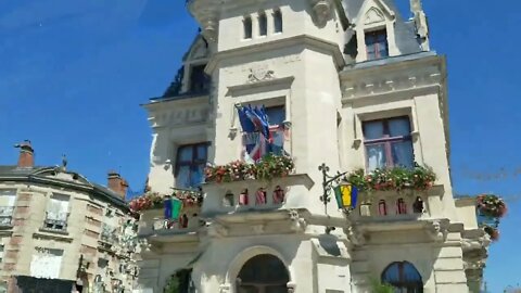 Drive Through Champagne Region France