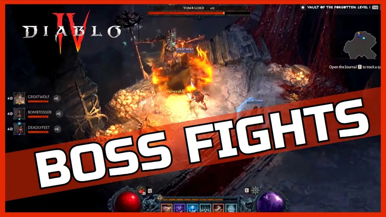 FOUR BOSS FIGHTS AND OBELISK EVENT IN DIABLO 4 GAMEPLAY #diablo4 #diablo4gameplay