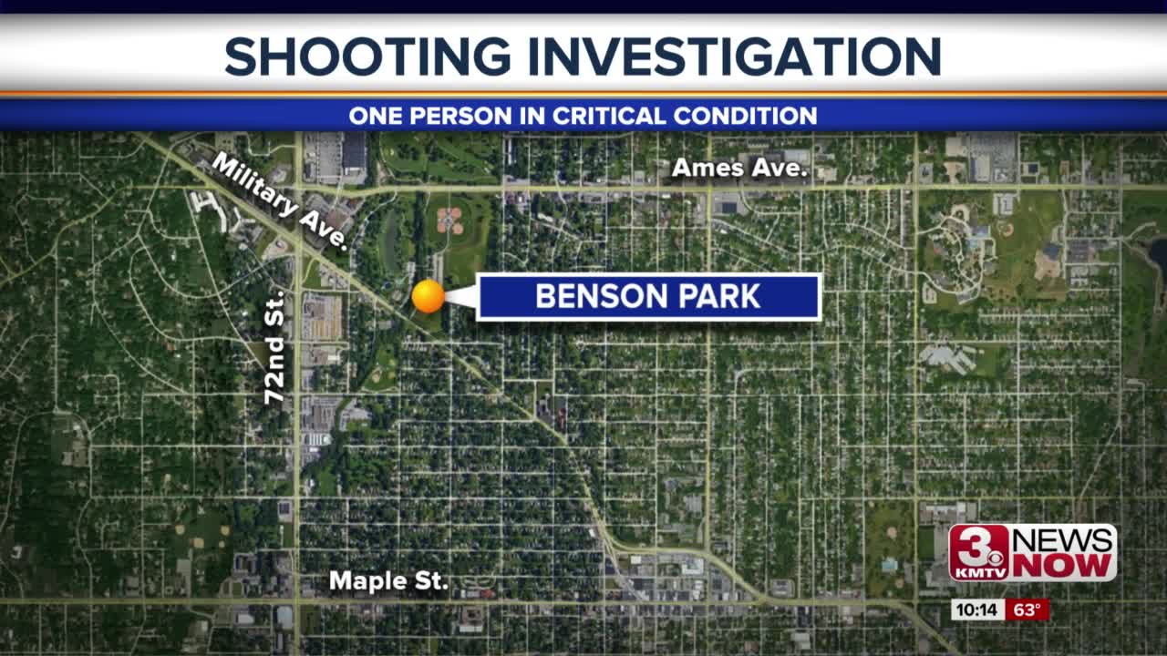 Omaha Police investigate Benson Park shooting