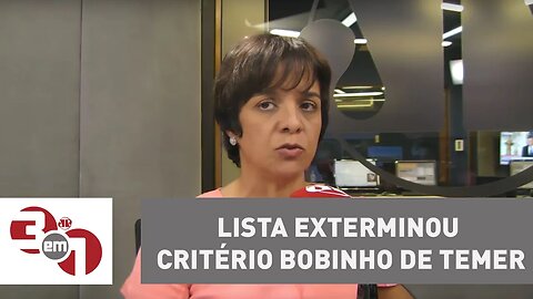 Vera: Lista de Fachin exterminou critério bobinho de Temer