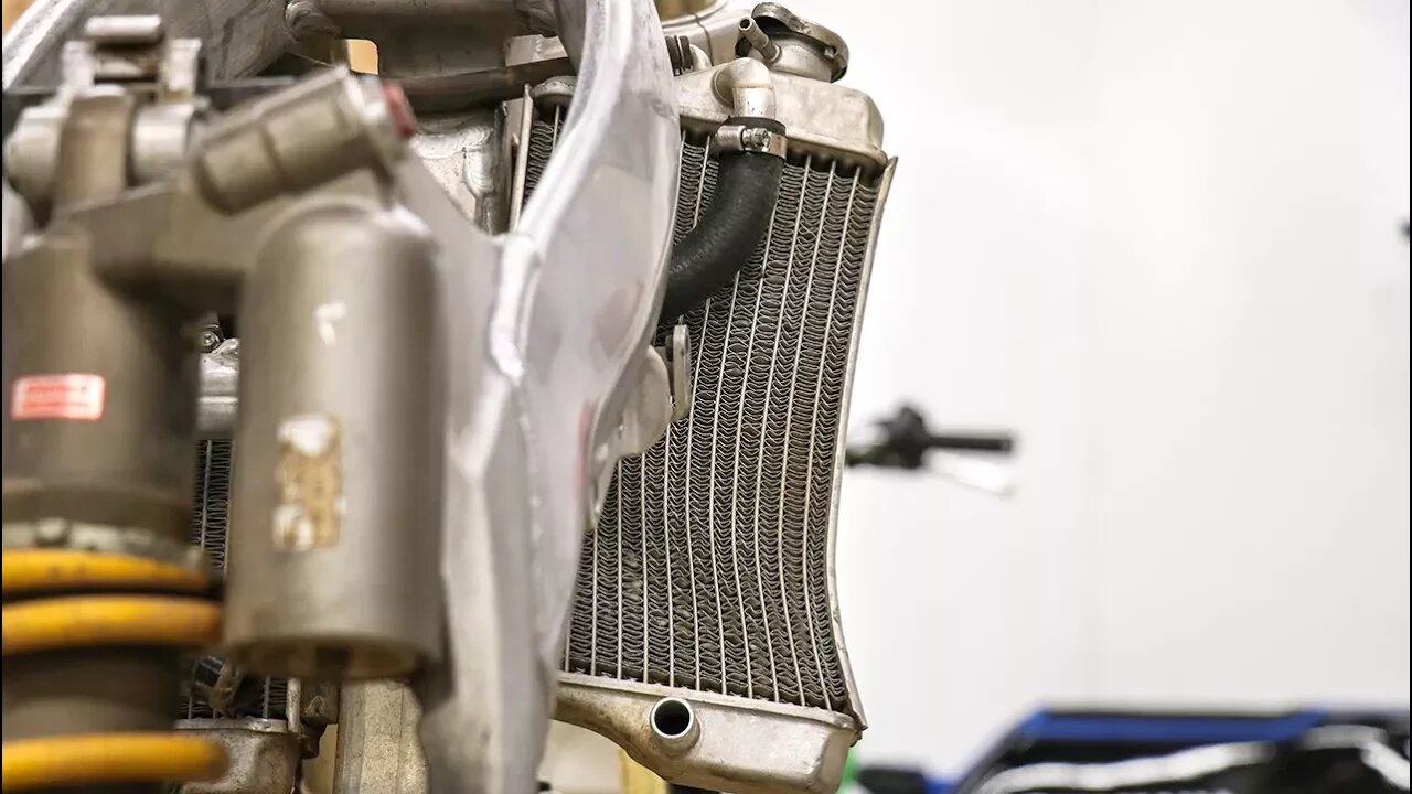 Can This Dirt Bike Radiator Be Straightened?