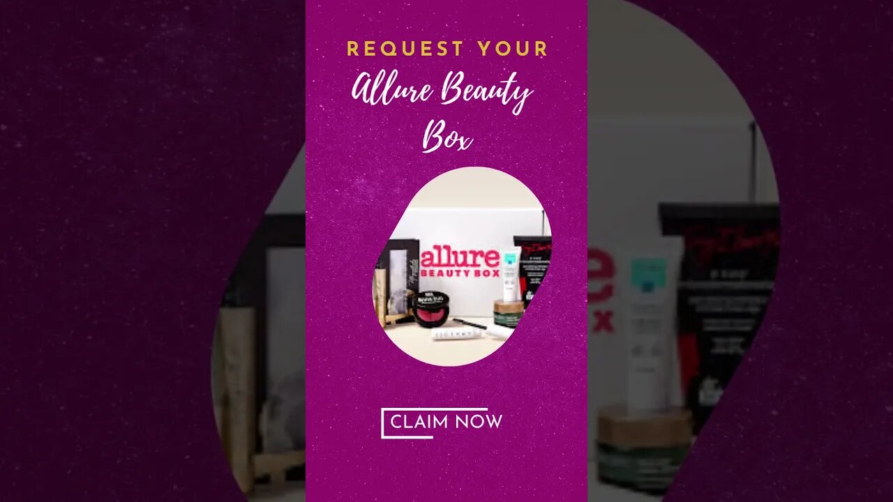 Allure Beauty Box Free