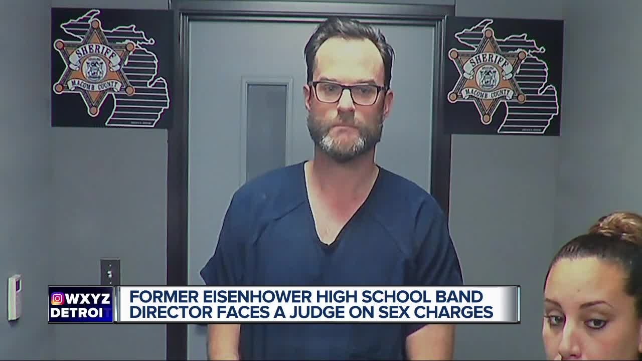 Arraignment today for Eisenhower High band director charged with sex crimes against children