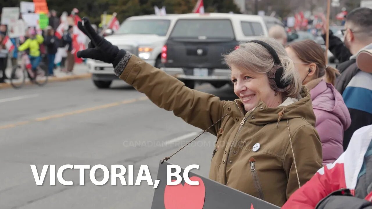 Smiles from Victoria, BC | Freedom Convoy 2022