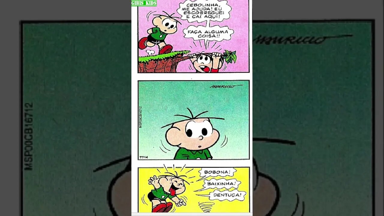 Cebolinha [Pause o Vídeo Caso Não Consiga Ler]