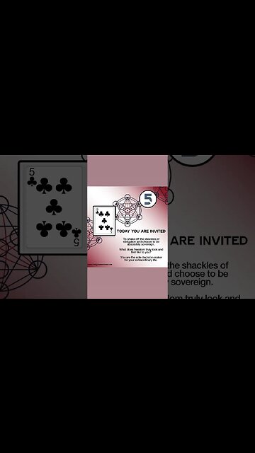 You Are The Sole Decision Maker - 5 Of Clubs