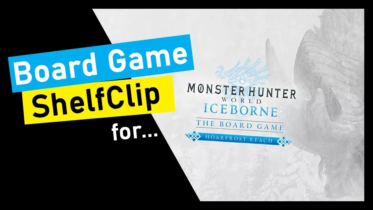 🌱Short Preview of Monster Hunter World Iceborne the Board Game