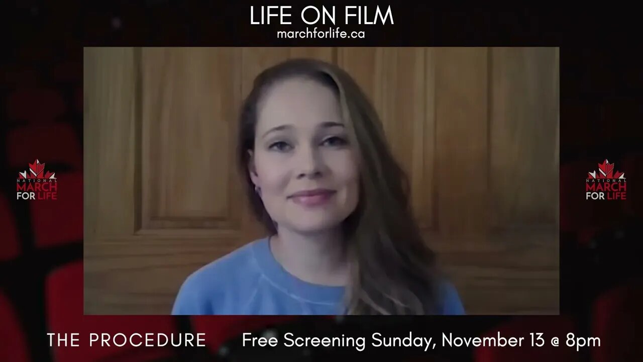 Life on Film presents The Procedure, featuring Laura Klassen. Tune in this Sunday Nov 13 at 8pm