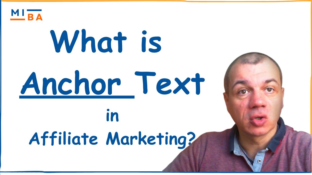 What is Anchor Text? | Affiliate Marketing Glossary Explained in 1 Minute! | #anchortext