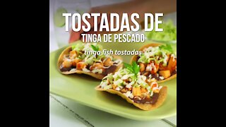 Tinga Fish Tostadas