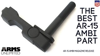 Arms Unlimited Ambidextrous Magazine Release - Tabletop Review & Install